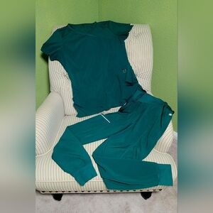 CHEROKEE INFINITY Top/S & Jogger/XS Set Hunter Green